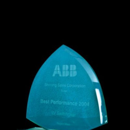 Best Performance Award for ABB LV Switch Gear -2004