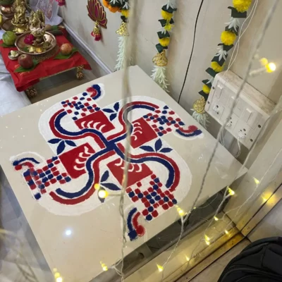 Diwali puja at workplace