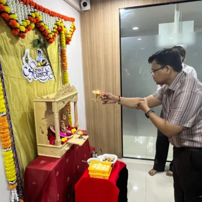 Factory automation during Janmashtami