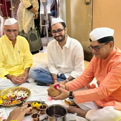 Festive atmosphere in industrial unit