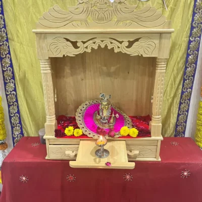 Industrial robots in festive events