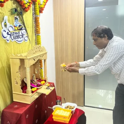 Smart manufacturing celebrations Janmashtami